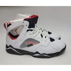 Nike Air Jordan 7 Retro Paris PSG Shoes White Sneakers Men\'s 9.5 CZ0789-105 11W Nike | Shoes | Nike Air Jordan 7 Retro Paris Psg Shoes White  main image 3